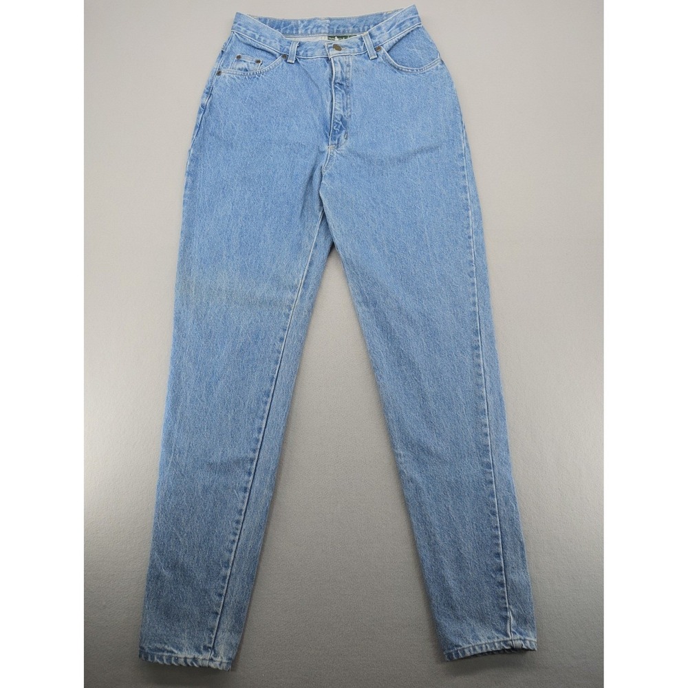 Hunt Club High Rise Mom Jeans Vintage  Made in USA Medium‎ Wash Tall Long 90s